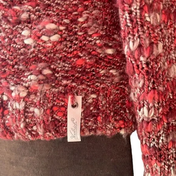 Woolrich | Womens Marled Quarter Zip Sweater - Picture 5 of 7